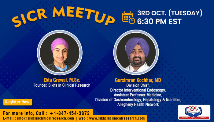 Sikhs in Clinical Research Meetup